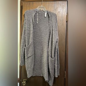 Boutique gray cardigan